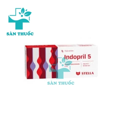 Indopril 5 Stella - Điều trị tăng huyết áp vô căn